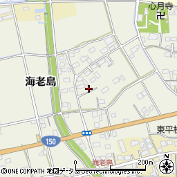 静岡県磐田市海老島476周辺の地図