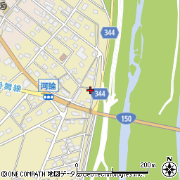 静岡県浜松市中央区河輪町65周辺の地図