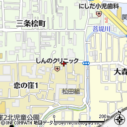 MINORI CAFE周辺の地図