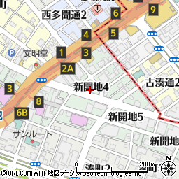 ル・パレ神戸西館周辺の地図