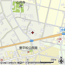 静岡県磐田市海老島105周辺の地図