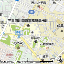 ＮＴＴインフラネット株式会社　三重支店周辺の地図
