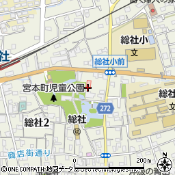 松尾皮膚科医院周辺の地図