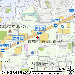 岡山県岡山市中区神下189周辺の地図