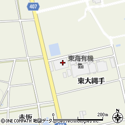 愛知県豊橋市高塚町東大縄手周辺の地図