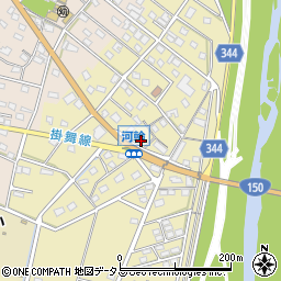 静岡県浜松市中央区河輪町120周辺の地図