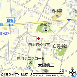 静岡県浜松市中央区白羽町1279周辺の地図