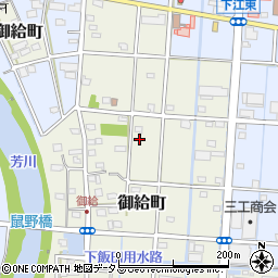 静岡県浜松市中央区御給町131周辺の地図