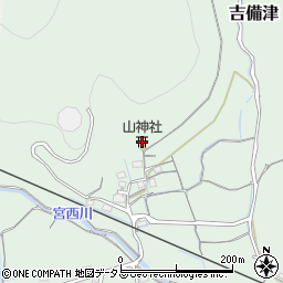 山神社周辺の地図