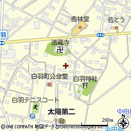 静岡県浜松市中央区白羽町1259周辺の地図