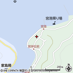 兵庫県姫路市家島町宮929周辺の地図