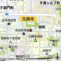 奈良県奈良市芝突抜町周辺の地図