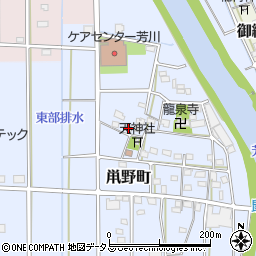 静岡県浜松市中央区鼡野町60周辺の地図