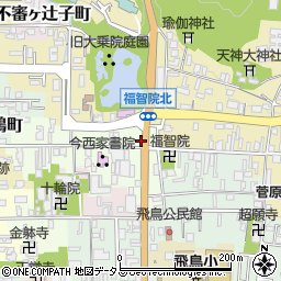 水乃江ふくちいん店周辺の地図