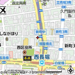 粟井機鋼大阪支店周辺の地図