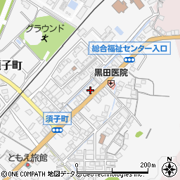 島根県益田市須子町2周辺の地図