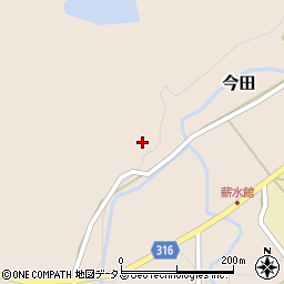 広島県山県郡北広島町今田1850周辺の地図