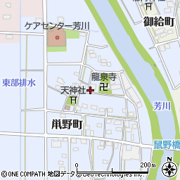 静岡県浜松市中央区鼡野町53周辺の地図