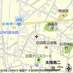 静岡県浜松市中央区白羽町1286周辺の地図