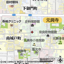 奈良県奈良市高御門町8周辺の地図