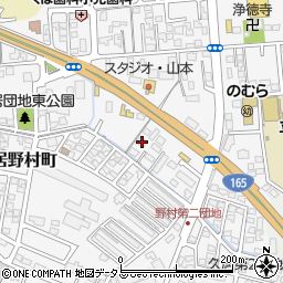 三重県津市久居野村町491-1周辺の地図