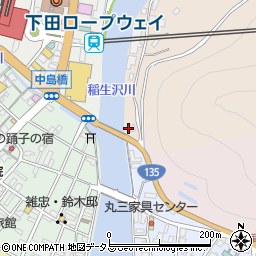 静岡県下田市中912-1周辺の地図