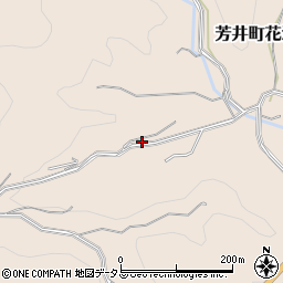 岡山県井原市芳井町花滝1857周辺の地図