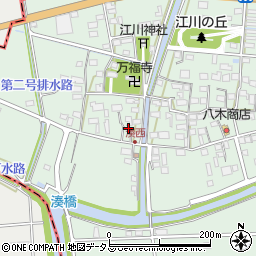 静岡県袋井市湊33周辺の地図