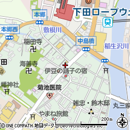 静岡県下田市一丁目13-11周辺の地図