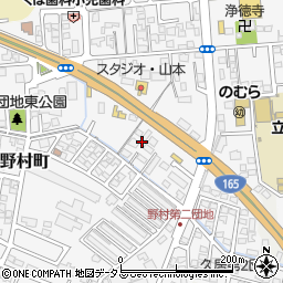 三重県津市久居野村町491-4周辺の地図
