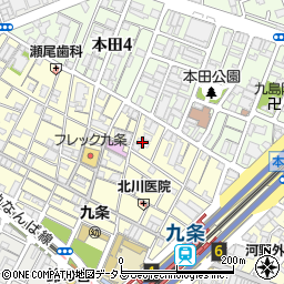 レオネクスト日新大阪周辺の地図