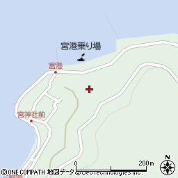 兵庫県姫路市家島町宮178周辺の地図