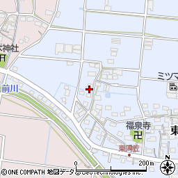 静岡県袋井市東同笠252周辺の地図