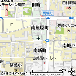 奈良県奈良市南魚屋町18-2周辺の地図
