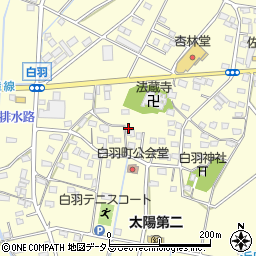静岡県浜松市中央区白羽町1277周辺の地図