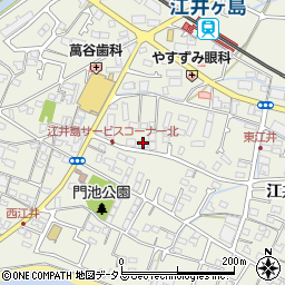 ビバーチェ江井島Ａ棟周辺の地図