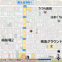 大阪府大阪市中央区南船場1丁目16-27周辺の地図
