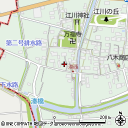 静岡県袋井市湊31-3周辺の地図