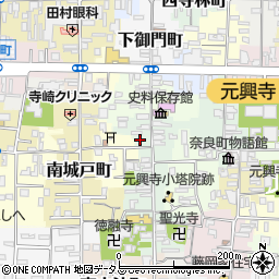 奈良県奈良市高御門町33周辺の地図
