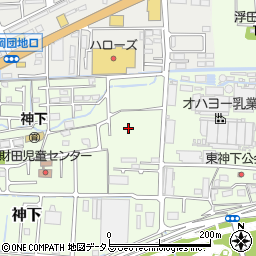 岡山県岡山市中区神下558周辺の地図