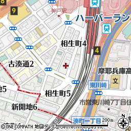 神戸駅前マーチハイム周辺の地図