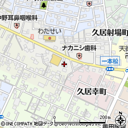 山田竹材店周辺の地図