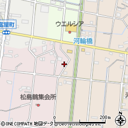 静岡県浜松市中央区松島町42周辺の地図