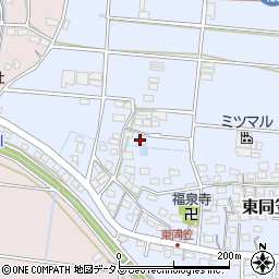 静岡県袋井市東同笠292周辺の地図