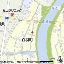 静岡県浜松市中央区白羽町1447周辺の地図