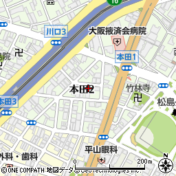 関西フレックス工業所周辺の地図