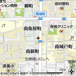 奈良県奈良市南魚屋町20-3周辺の地図