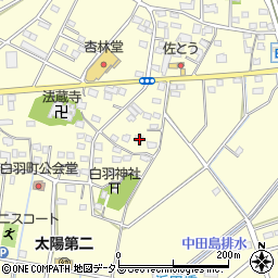 静岡県浜松市中央区白羽町868周辺の地図