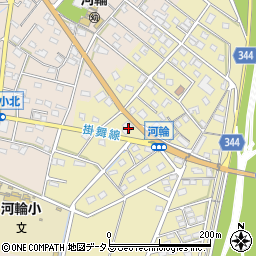 静岡県浜松市中央区河輪町151周辺の地図