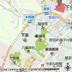 静岡県下田市一丁目14-28周辺の地図